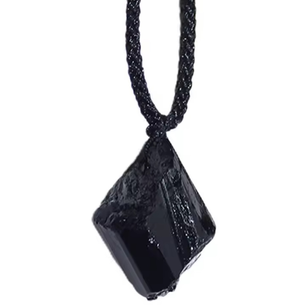 Natural Stone Necklace – Natural Crystal Healing Stone Pendant for Men & Women - Picture 9 of 17